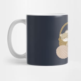 Best knitting mom in the world cat Mug